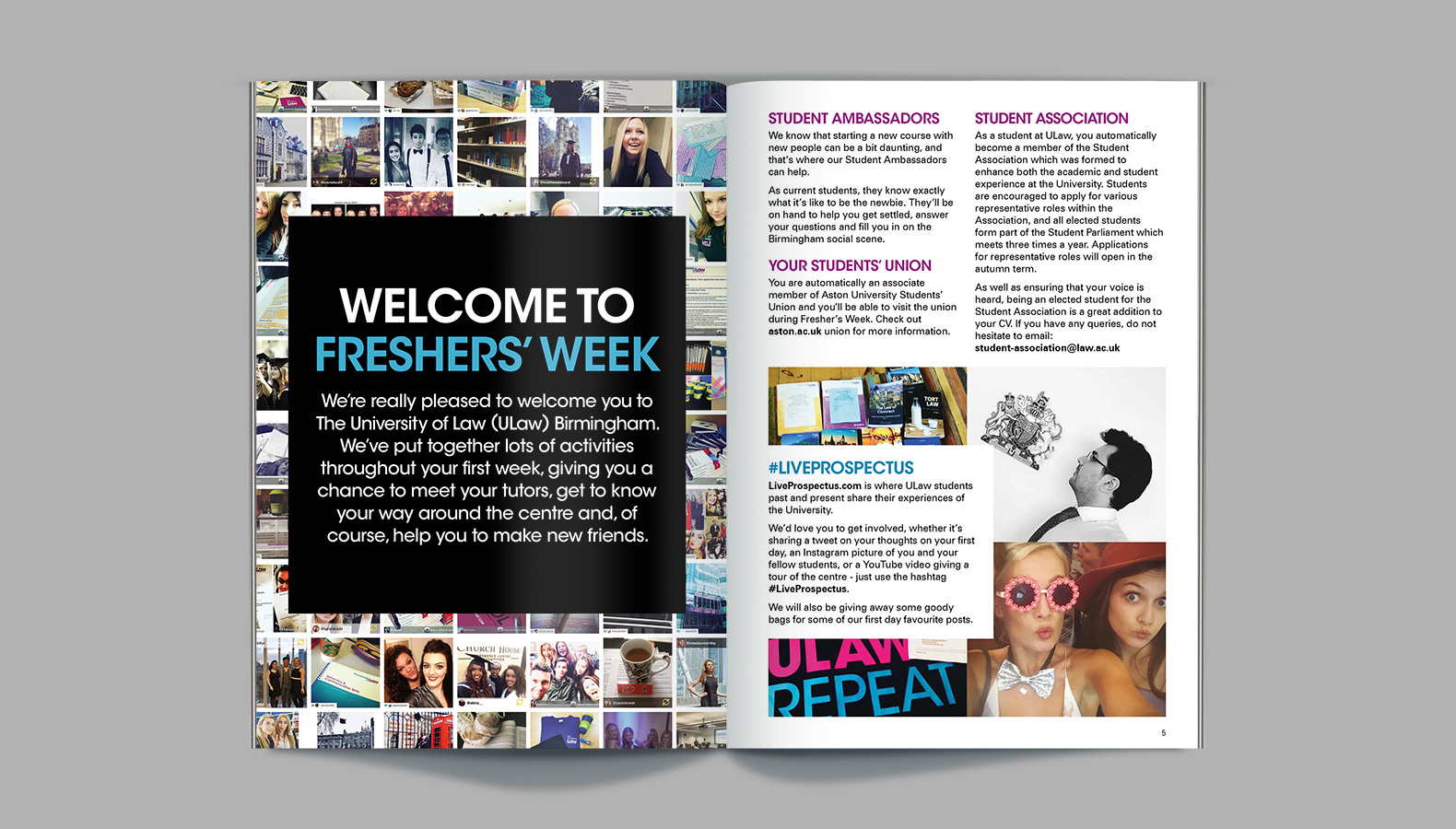 The University of Law – Freshers’ Campaign