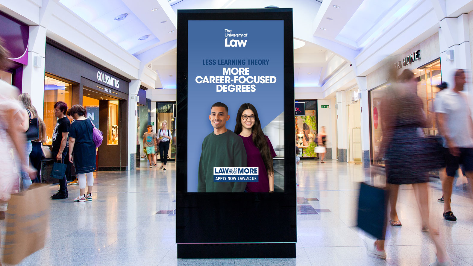 The University of Law – Undergraduate Campaign