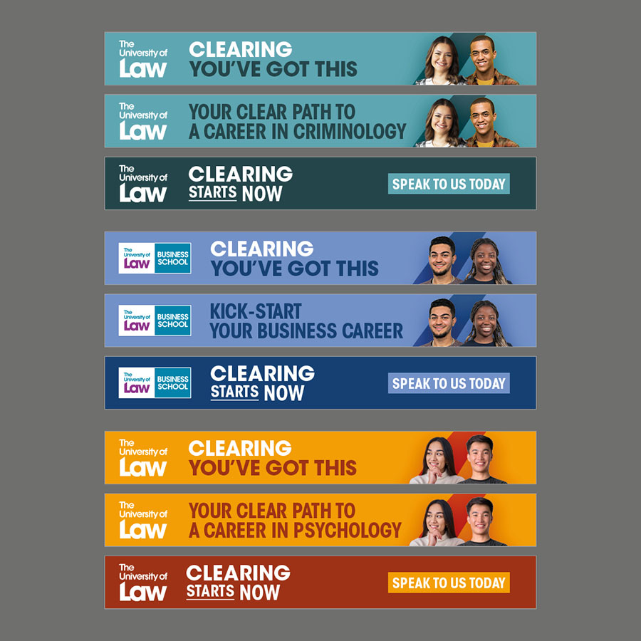 The University of Law – Clearing Campaign